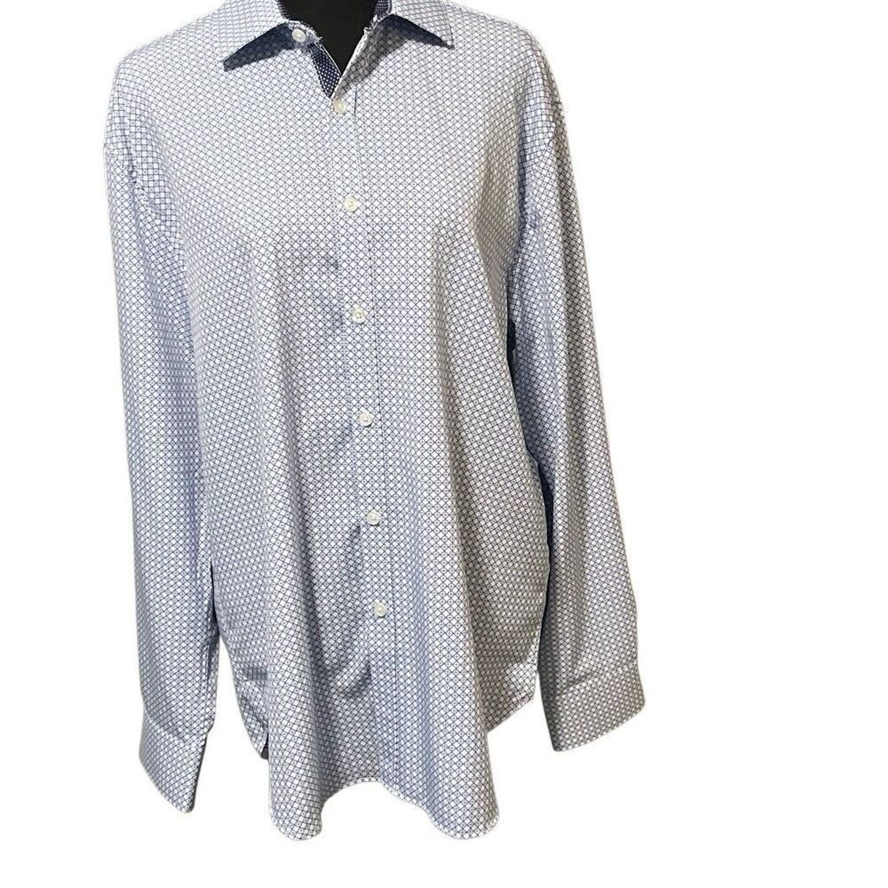 Society Of Threads Men’s Slim Fit Button Up L/S Shirt